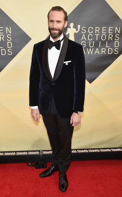 Joseph Fiennes, First Time Photographed at SAGs
